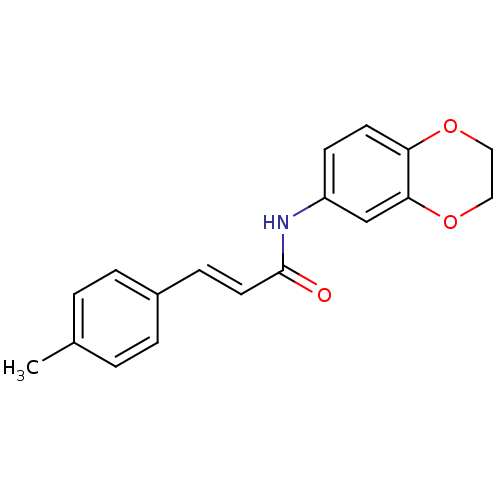 Chemical structure of BindingDB Monomer ID 50158670