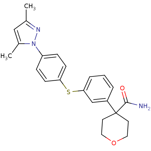 Chemical structure of BindingDB Monomer ID 50166589