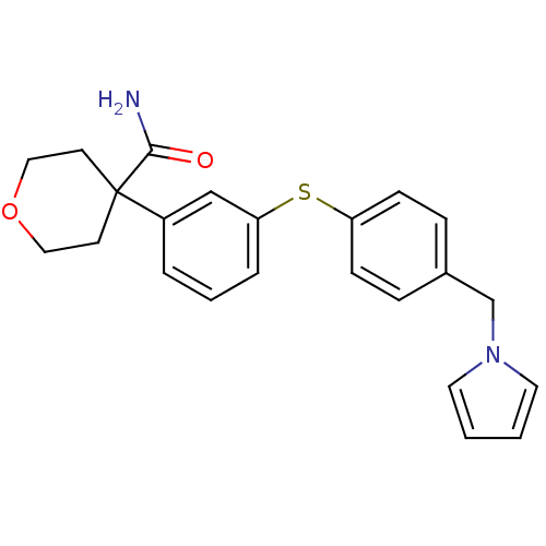 Chemical structure of BindingDB Monomer ID 50166595