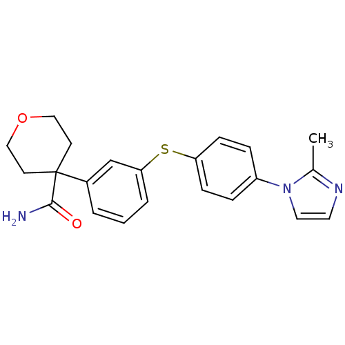 Chemical structure of BindingDB Monomer ID 50166596