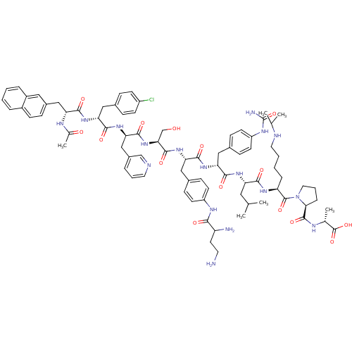 Chemical structure of BindingDB Monomer ID 50167749