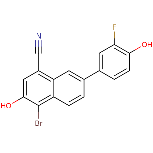 Chemical structure of BindingDB Monomer ID 50168328
