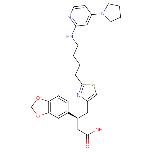 Chemical structure of BindingDB Monomer ID 50178247