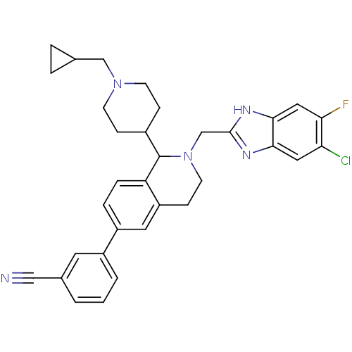 Chemical structure of BindingDB Monomer ID 50190873