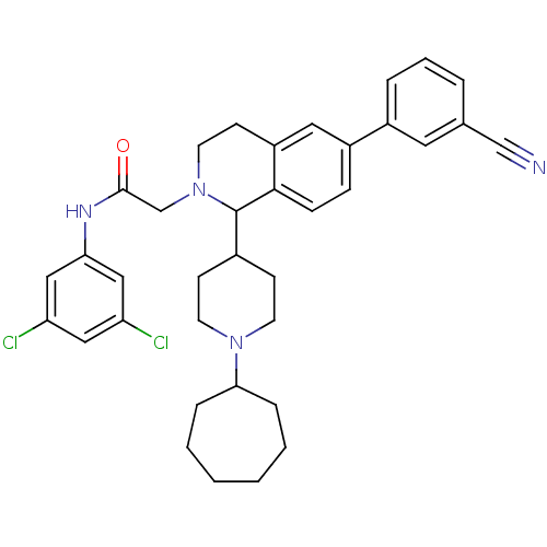 Chemical structure of BindingDB Monomer ID 50190889