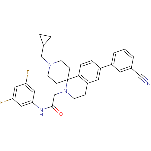 Chemical structure of BindingDB Monomer ID 50190891