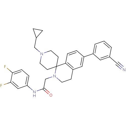 Chemical structure of BindingDB Monomer ID 50190898