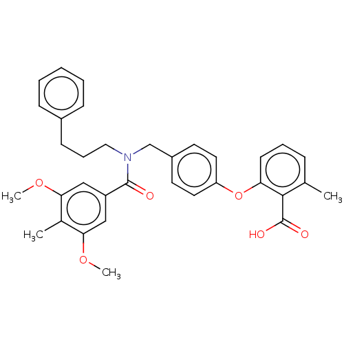 Chemical structure of BindingDB Monomer ID 50195691