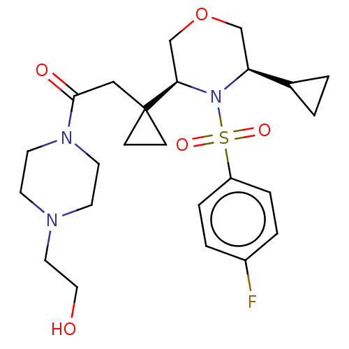 Chemical structure of BindingDB Monomer ID 50205149
