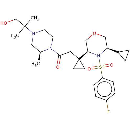 Chemical structure of BindingDB Monomer ID 50205154