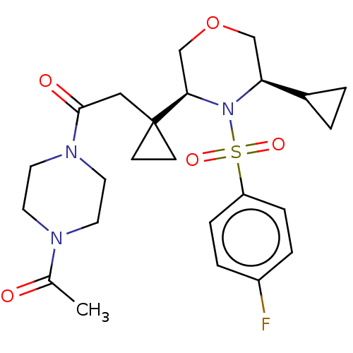 Chemical structure of BindingDB Monomer ID 50205195
