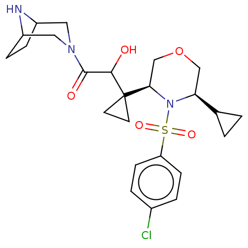 Chemical structure of BindingDB Monomer ID 50205197