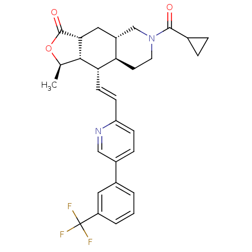Chemical structure of BindingDB Monomer ID 50222021