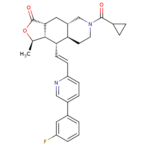 Chemical structure of BindingDB Monomer ID 50222043
