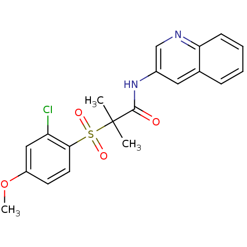 Chemical structure of BindingDB Monomer ID 50254070