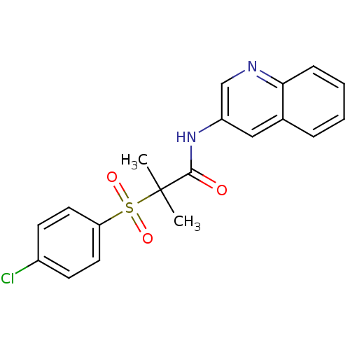 Chemical structure of BindingDB Monomer ID 50254101