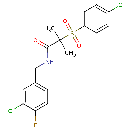 Chemical structure of BindingDB Monomer ID 50254129
