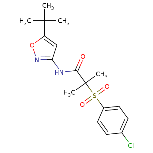 Chemical structure of BindingDB Monomer ID 50254161