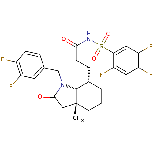 Chemical structure of BindingDB Monomer ID 50255344