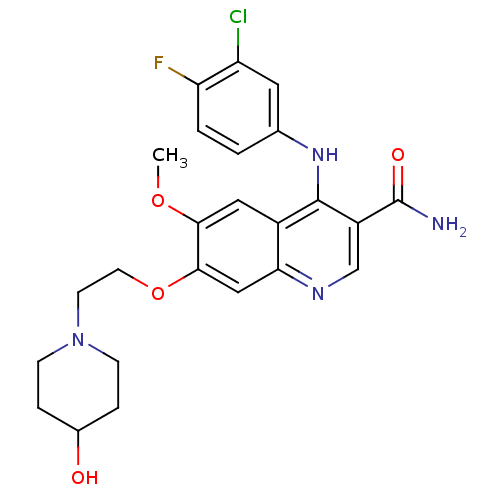 Chemical structure of BindingDB Monomer ID 50255589