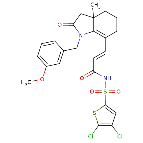 Chemical structure of BindingDB Monomer ID 50255841