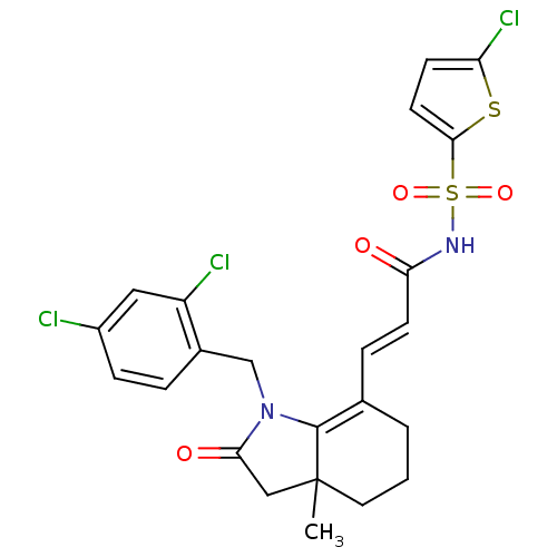 Chemical structure of BindingDB Monomer ID 50255842