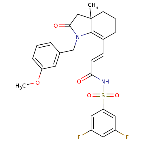 Chemical structure of BindingDB Monomer ID 50255942