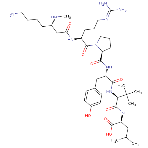 Chemical structure of BindingDB Monomer ID 50257191