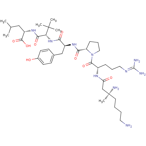 Chemical structure of BindingDB Monomer ID 50257193