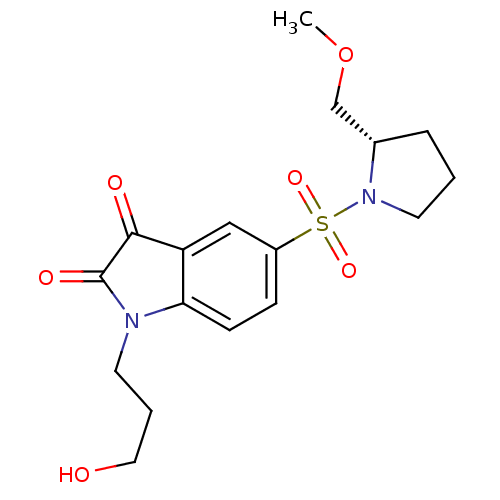 Chemical structure of BindingDB Monomer ID 50257295