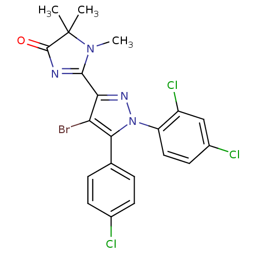 Chemical structure of BindingDB Monomer ID 50279167