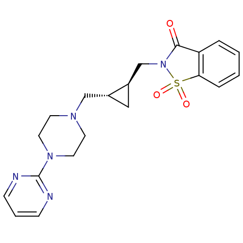 Chemical structure of BindingDB Monomer ID 50280297