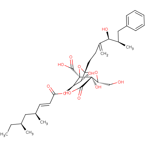 Chemical structure of BindingDB Monomer ID 50282950