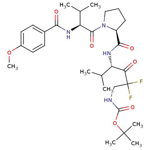Chemical structure of BindingDB Monomer ID 50283100