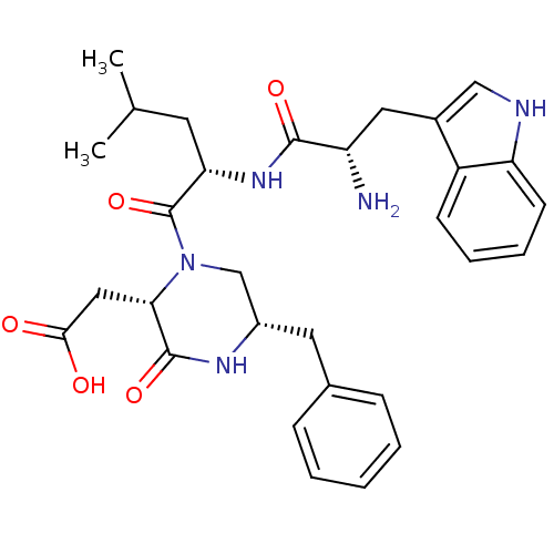 Chemical structure of BindingDB Monomer ID 50284145