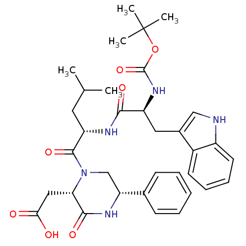Chemical structure of BindingDB Monomer ID 50284162