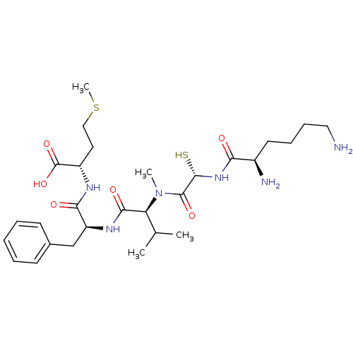 Chemical structure of BindingDB Monomer ID 50284953