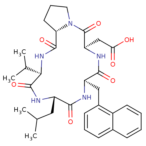 Chemical structure of BindingDB Monomer ID 50286239