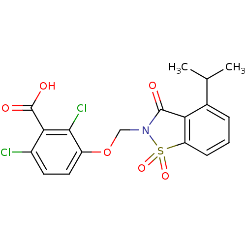 Chemical structure of BindingDB Monomer ID 50286317