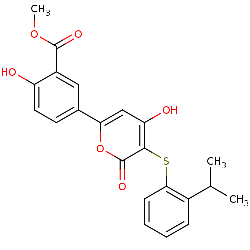 Chemical structure of BindingDB Monomer ID 50286982