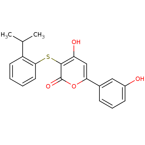 Chemical structure of BindingDB Monomer ID 50286996