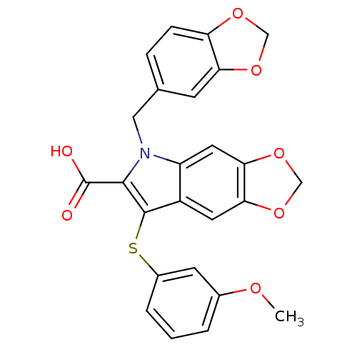 Chemical structure of BindingDB Monomer ID 50287182