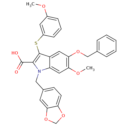 Chemical structure of BindingDB Monomer ID 50287185