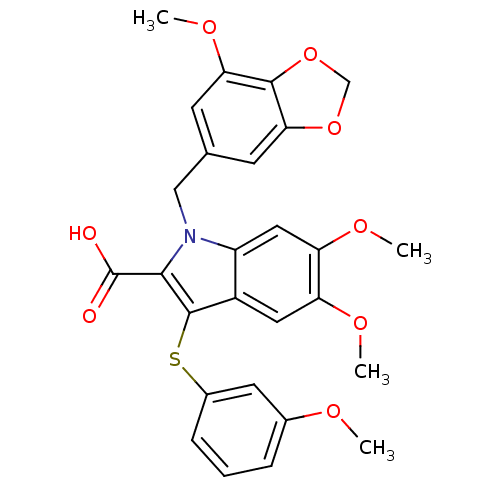 Chemical structure of BindingDB Monomer ID 50287194