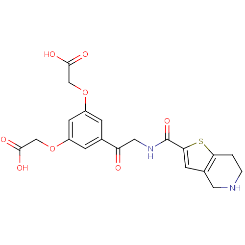 Chemical structure of BindingDB Monomer ID 50288222