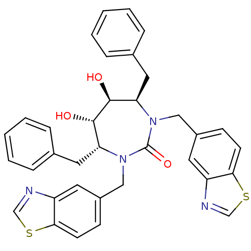 Chemical structure of BindingDB Monomer ID 50288422