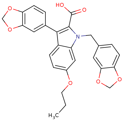 Chemical structure of BindingDB Monomer ID 50289234