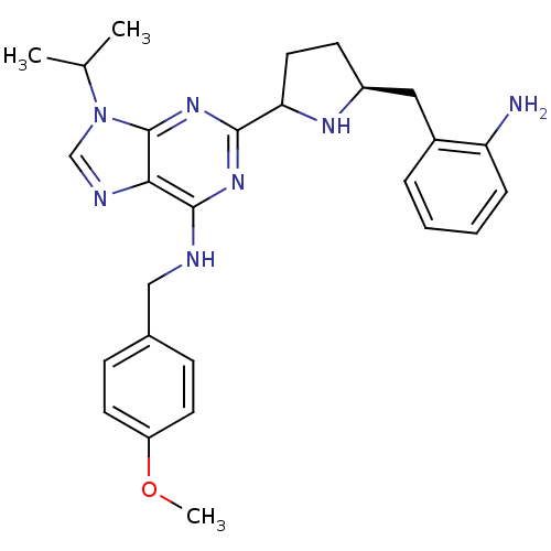 Chemical structure of BindingDB Monomer ID 50290582