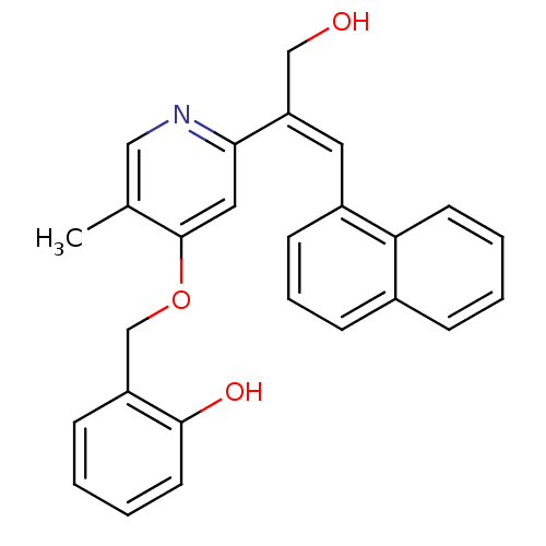 Chemical structure of BindingDB Monomer ID 50291156
