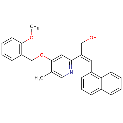 Chemical structure of BindingDB Monomer ID 50291159